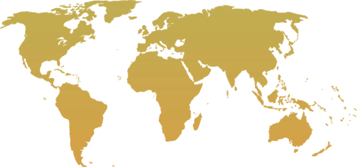 Mapa mundial con las regiones donde opera Leopard Drilling: México, Canadá, Golfo Pérsico, Golfo de Bohai, Singapur e Indonesia